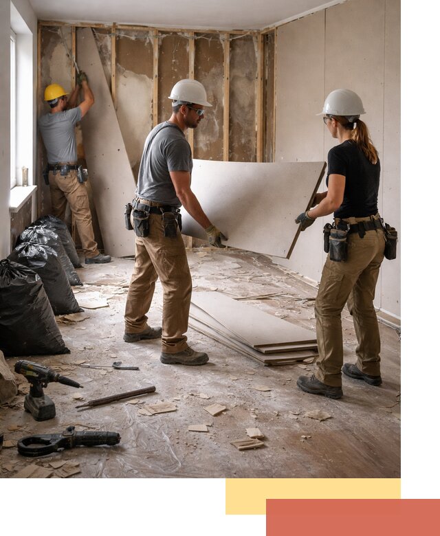 Демонтаж стеновых панелей в Старой Руссе быстро и аккуратно