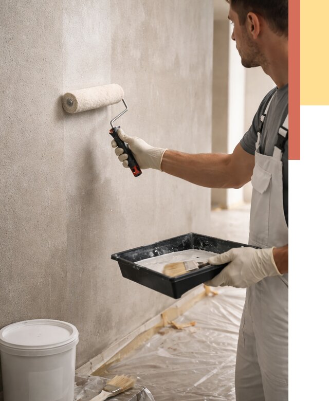 Грунтовка стен в Старой Руссе от 2242 руб. м2 — быстро, недорого, с материалом | ОТДЕЛОЧНИК-Срс