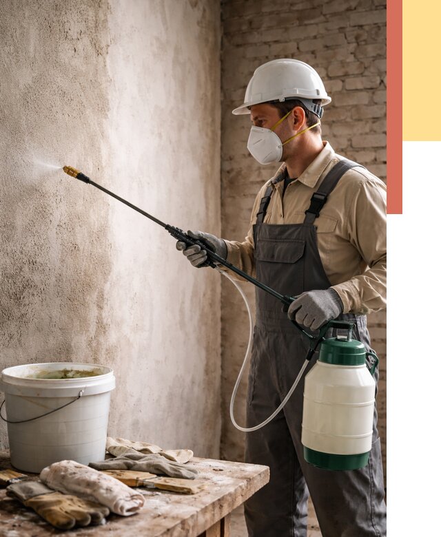 Антисептическая обработка стен в Старой Руссе от 1223 руб. — быстро и недорого | ОТДЕЛОЧНИК-Срс