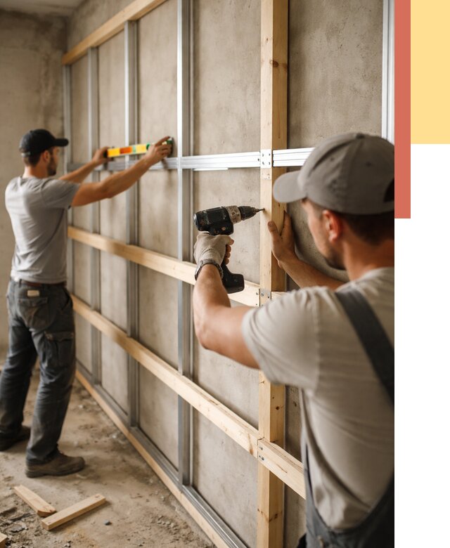 Устройство обрешетки под панели в Старой Руссе от 2140 руб. — монтаж под ключ | ОТДЕЛОЧНИК-Срс