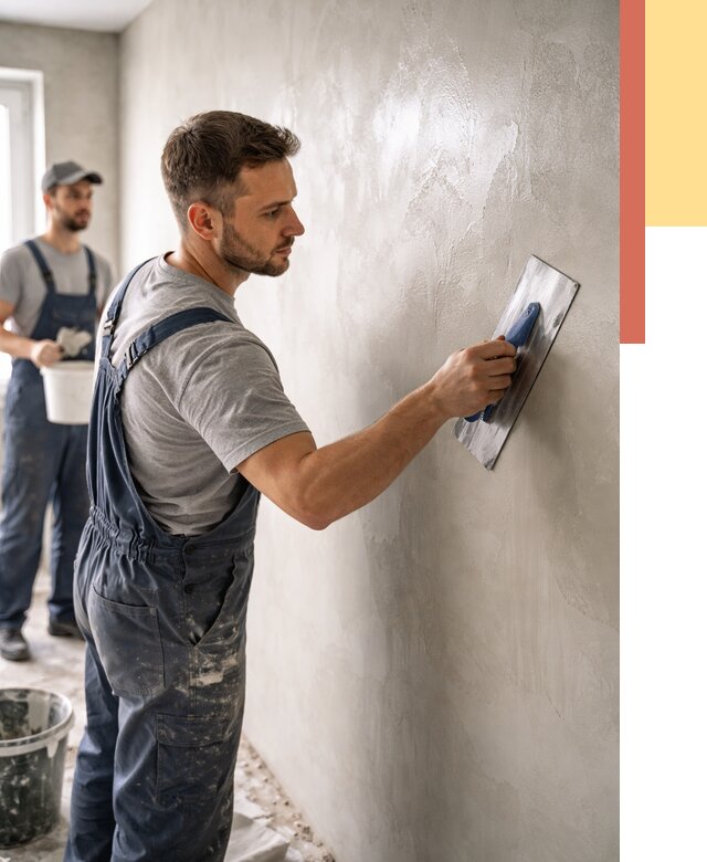 Глянцевание штукатурки стен в Старой Руссе от 7643 руб. — услуги и затирка | ОТДЕЛОЧНИК-Срс