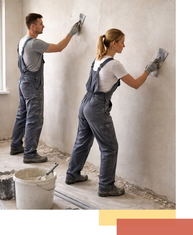 Штукатурка стен под обои в Старой Руссе профессионально и быстро