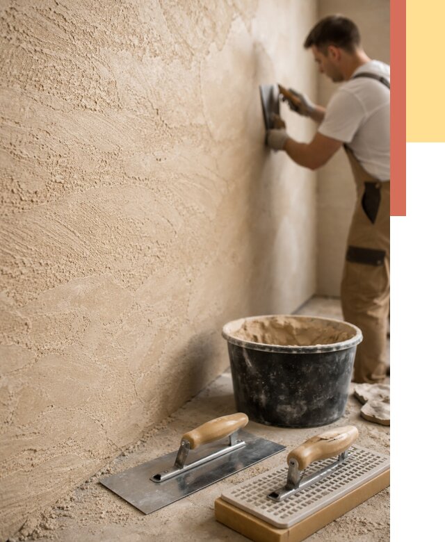 Декоративная штукатурка травертин в Старой Руссе от 1834 руб/м2 — качественно и недорого | ОТДЕЛОЧНИК-Срс