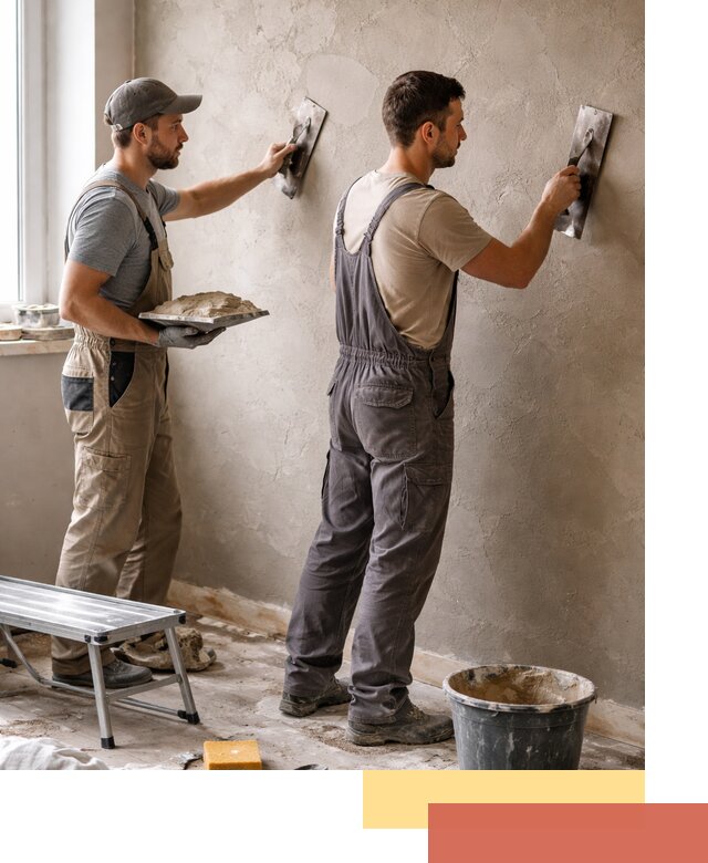 Ремонт декоративной штукатурки и восстановление фактуры в Старой Руссе