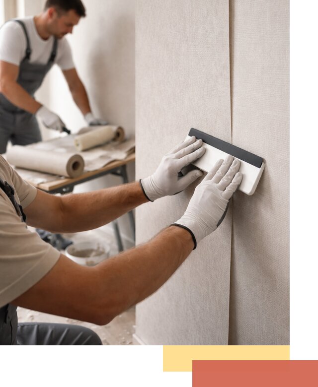 Поклейка обоев под покраску в Старой Руссе профессионально и быстро