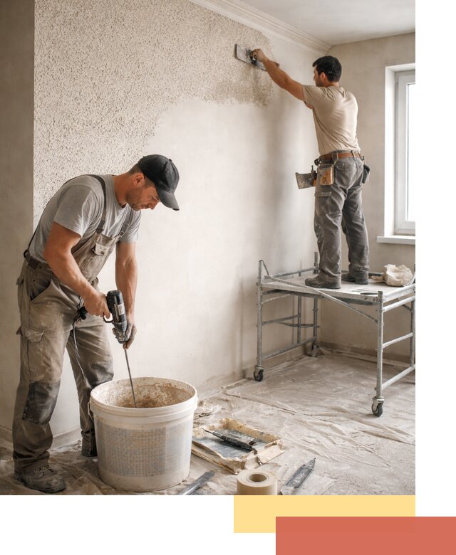 Нанесение жидких обоев под ключ в Старой Руссе с гарантией качества