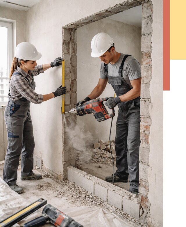 Создание проемов в стенах в Старой Руссе от 6624 руб. — алмазная резка и расширение | ОТДЕЛОЧНИК-Срс