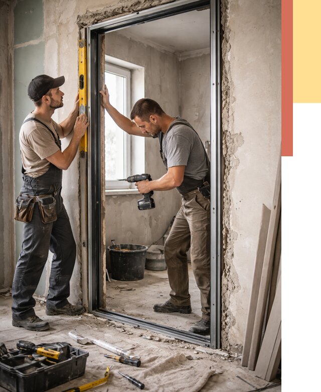 Закладка дверного проема в Старой Руссе от 3567 руб. — быстро и недорого | ОТДЕЛОЧНИК-Срс