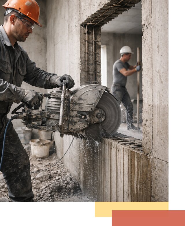 Алмазная резка проемов в Старой Руссе быстро и точно