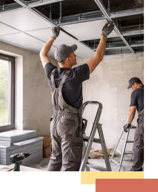 Монтаж кассетного потолка в Старой Руссе качественно и быстро