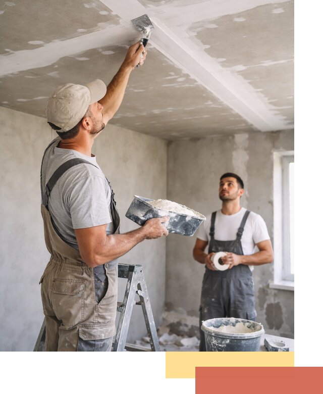 Обработка швов потолка ГКЛ в Старой Руссе: качественная заделка и шпатлевка