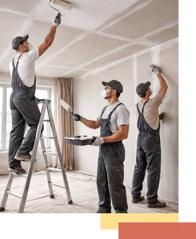 Покраска потолка из гипсокартона в Старой Руссе качественно и недорого