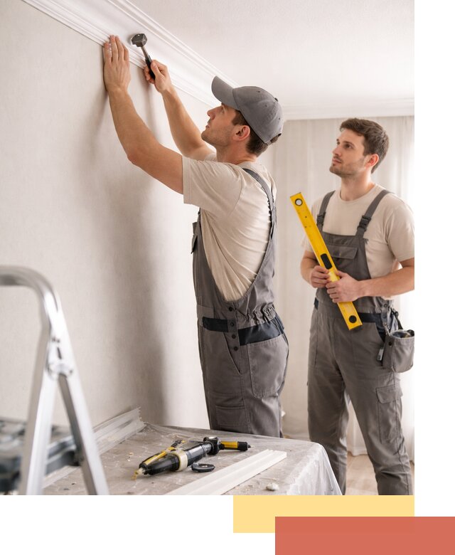Монтаж потолочного плинтуса в Старой Руссе качественно и быстро